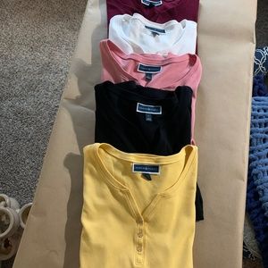Five Long Sleeve Shirts
